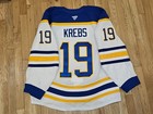 Peyton Krebs Buffalo Sabres Game Worn Jersey Sz 56 Fanatics 24-25