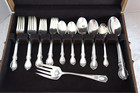 Vtg 1847 Rogers Bros Is Silverware Flatware Reflection Pattern 48 Piece Set