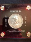1906 Pike s Peak Southwest Expedition Centennial Medal  Hk 336 Uncirculated