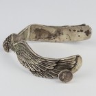 Vintage Sterling Silver  eagle  Spur W mercury Dime Coins  No Rowel