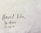 Rugrats 1991 Production Howard E  Bake Signed Hand Drawn Dr Homer Concept Art