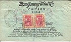 Jamaica Sg 95  92 x2 see Reverse Old Harbour Fe 18 27  Registered label 