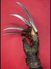Replica Freddy Krueger Metal Claw Glove Movie Prop Horror Movie Collectible