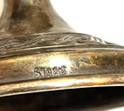 Vintage Jewish Sterling Kiddush Cup Judaism Israel Hebrew Judaica St925