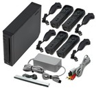 Nintendo Wii Console   Gamecube Compatible   Pick 1-4 Remotes  Wii Sports   More