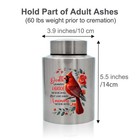 60 Lbs Small Cremation Urns For Part Of Adult Human Female Male Ashes