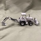 Nzg  285 Cat Caterpillar 416 Backhoe Loader - 1 50 - Silver Limited Edition