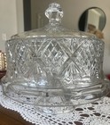 Godinger Dublin 4 In 1 Crystal Cake Dome Cake Stand New W out Box