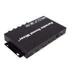 Karaoke Sound Mixer  Digital Audio System With Hdmi  Dual Microphone Black