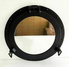 Window Porthole Mirror Nautical Ship Wall Finish D  cor Antique Brass 20 In Gift