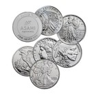 1 Oz Silver Round - Random Design - Tube Of 20 Rounds