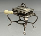Willam B Meyers Doll Miniature Sterling Silver Chaffing  Serving Dish