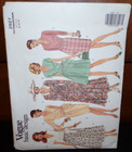 Vogue Sewing Pattern 2927 Misses Tops And Skirts Sizes 8-12 Vtg 1992 Ff Uncut