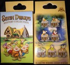 Disney Snow White 7 Dwarfs Mine Train Full Pin Set Dopey Doc Grumpy Disneyland