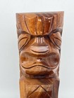Hand Carved Wooden Tiki Statue Figurine Hawaii Tribal Decor 8    T Polynesian