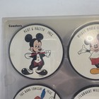Vintage Walt Disney World Coasters Set Of 6 Mickey Mouse