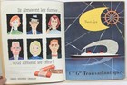 1950s Program For The Folies Bergere Show    ah  Quelle Folie    With Rita Cadillac