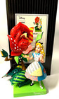 Disney By Romero Britto Alice In Wonderland Talking Rose Figurine 6008524