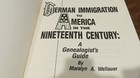 German Immigration To America In The Nineteenth Century 1985 Maralyn Wellauer 72