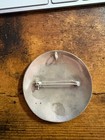 Northwest Coast Signed Jl John Livingston Pendant  Pin Sterling Silver Raven Vtg