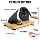 Manual Bread Slicer For Homemade Sourdough Bread With Adjustable Width