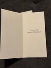 Vintage Style Hallmark Christmas Card For Special Girl   Unused Holiday Greeting