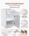 Vevor Shaker Base Cabinet 18 w X 24 d X 34 5 h Ready To Assemble W drawer White