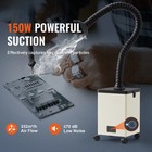 Fume Extractor With 3-stage Filter Strong Suction Purifier For Engraving Welding