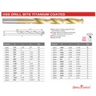 Drillforce 5pcs 3 8  Titanium Drill Bits Set Hss Metal Woodworking Drill Bit