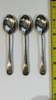 Antique 1924 Sterling Silver Spoons Set Of 3 Sheffield Lee   Wigfull 34 2 Grms