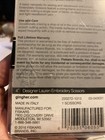 Gingher Designer Series Lauren 4  Embroidery Scissors Made In Italy Retired
