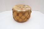 Vintage Plains Native American Handmade Painted Pow Wow Drum