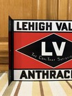 Lehigh Valley Anthracite Coal Flange Sign Garage Vintage Style Wall Decor
