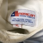 Vintage American Fencing Jacket White Cotton Size Xl Usa Crotch Strap A1