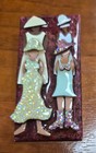 Vintage 90 s Woman Pins By Lucinda 2 Woman With 2 Young Girls Pin   Brooch