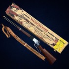 Vintage 1958 Mattel Toy Winchester Saddle Gun Rifle W  Box   Belt