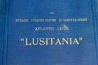Cunard Line Rare Lusitania Engineering Hardback Book From Her Builders 1907 Vgc