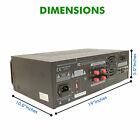 New Technical Pro 2000 Watt Dj Karaoke Mixer   Amplifier With Built-in Bluetooth