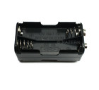 New Battery Holder For 4 X Aa Cell  6v  With 9 Volt Snap Terminal  usa Seller 
