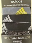 Adidas Big Boys Youth Performance Graphic Boxer Brief Multi Color Xl