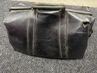 Antique vintage Leather Doctor   s Medical Bag