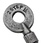 Hospital Step Key 3     muckamore Abbey Hospital  - Vintage Key - Ref k513