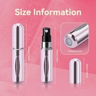 Refillable Perfume Portable Atomizer Bottle Refillable Perfume Spray  Travel Per
