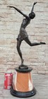 Chiparus Egyptian Dancer Art Deco Bronze Figurine Large Statue Sculpture Figure