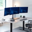 Vivo Telescoping Triple Computer Monitor Desk Mount  Heavy Duty Stand