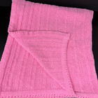 Circo Bright Hot Pink Chenille Cable Knit Baby Blanket Security Lovey Target