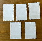 1967  Pr China W4 Sc 960-964 Chairman Mao Complete Set Of 5 Cto Og Vf xf