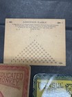 Vtg Consul The Educated Monkey  Metal Calculator Math Game With Box  instruction