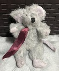 Ty Attic Treasure Squeaky The Gray Mouse Clear Whiskers 1st Gen 1992