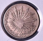 1826   Mexico 2 Reales Coin    k529